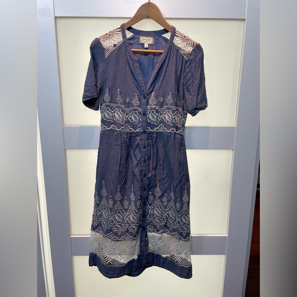 Moulinette Soeurs Stylish Blue Fabric